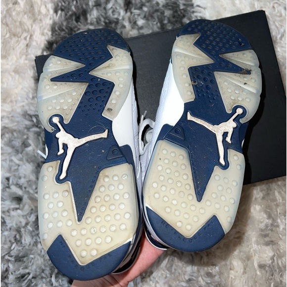 Air Jordan 6 Retro GS ‘Midnight Navy’ 2022 Sneakers - Picture 9 of 12